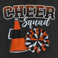 Cheer Squad Funny Cheerleader Cheerleading Orange Adult Drive Performance Visor