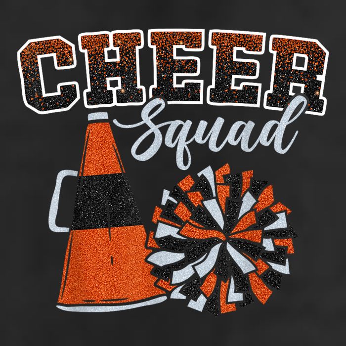 Cheer Squad Funny Cheerleader Cheerleading Orange Adult Drive Performance Visor