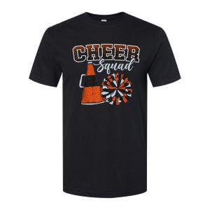 Cheer Squad Funny Cheerleader Cheerleading Orange Softstyle® CVC T-Shirt