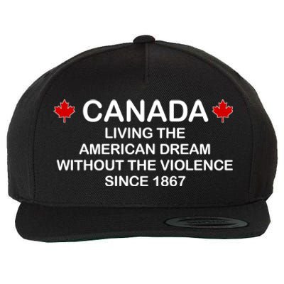 Canada Shirt From The Pentaverate. Wool Snapback Cap