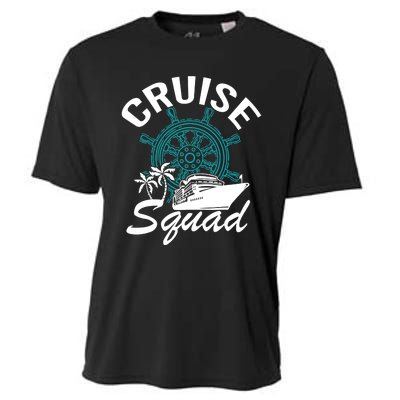 Cruise Squad Family Matching Cruise Trip Vacation Designs Cooling Performance Crew T-Shirt