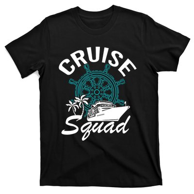 Cruise Squad Family Matching Cruise Trip Vacation Designs T-Shirt