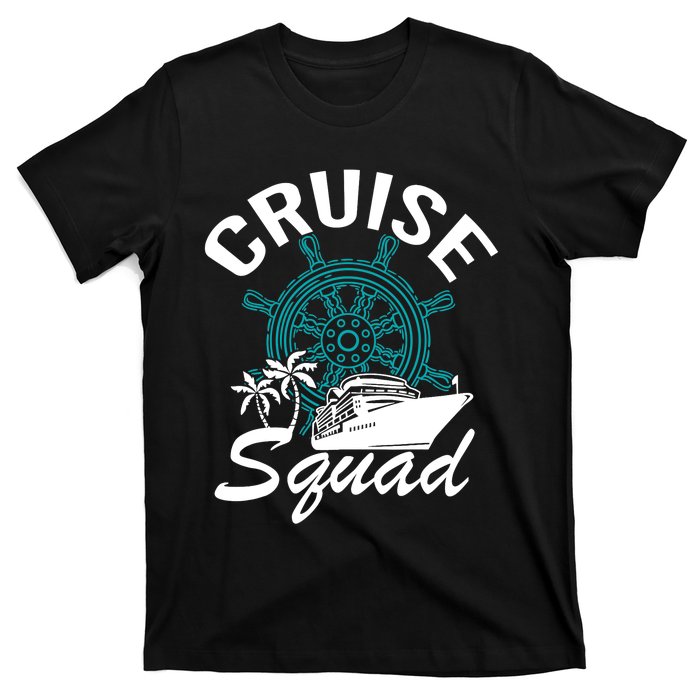 Cruise Squad Family Matching Cruise Trip Vacation Designs T-Shirt