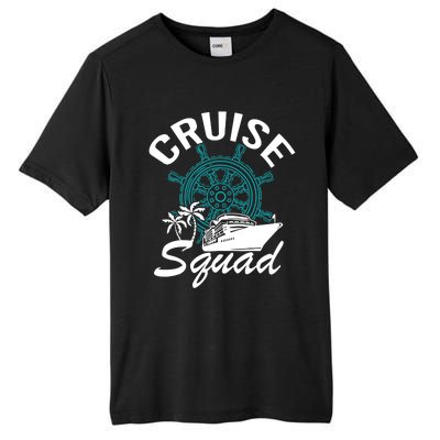 Cruise Squad Family Matching Cruise Trip Vacation Designs Tall Fusion ChromaSoft Performance T-Shirt