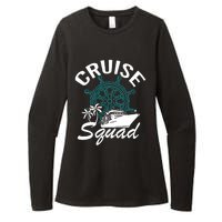 Cruise Squad Family Matching Cruise Trip Vacation Designs Womens CVC Long Sleeve Shirt