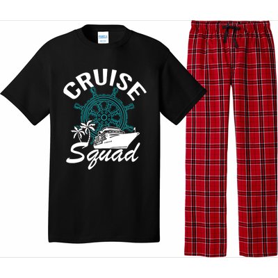 Cruise Squad Family Matching Cruise Trip Vacation Designs Pajama Set