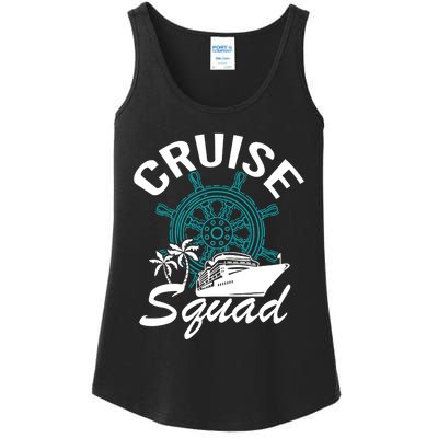 Cruise Squad Family Matching Cruise Trip Vacation Designs Ladies Essential Tank