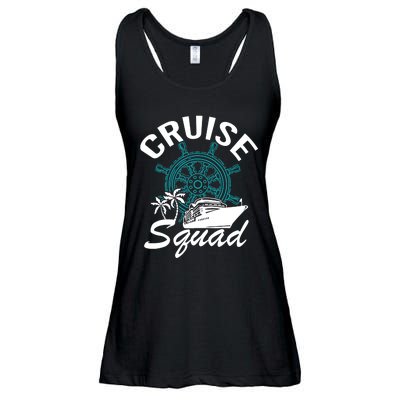 Cruise Squad Family Matching Cruise Trip Vacation Designs Ladies Essential Flowy Tank