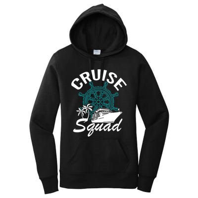 Cruise Squad Family Matching Cruise Trip Vacation Designs Women's Pullover Hoodie