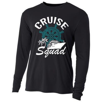 Cruise Squad Family Matching Cruise Trip Vacation Designs Cooling Performance Long Sleeve Crew