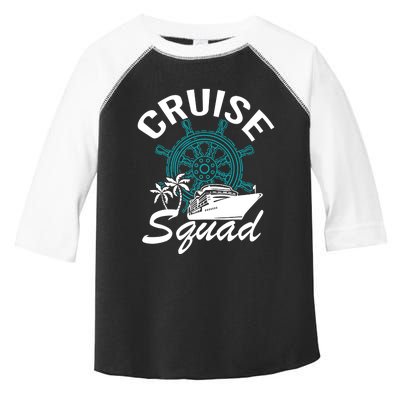 Cruise Squad Family Matching Cruise Trip Vacation Designs Toddler Fine Jersey T-Shirt