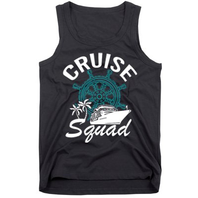 Cruise Squad Family Matching Cruise Trip Vacation Designs Tank Top