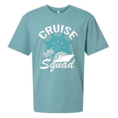 Cruise Squad Family Matching Cruise Trip Vacation Designs Sueded Cloud Jersey T-Shirt