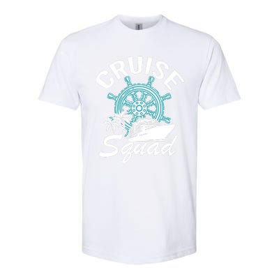 Cruise Squad Family Matching Cruise Trip Vacation Designs Softstyle CVC T-Shirt