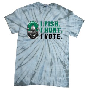 Congressional SportsmenS Foundation I Fish I Hunt I Vote Tie-Dye T-Shirt