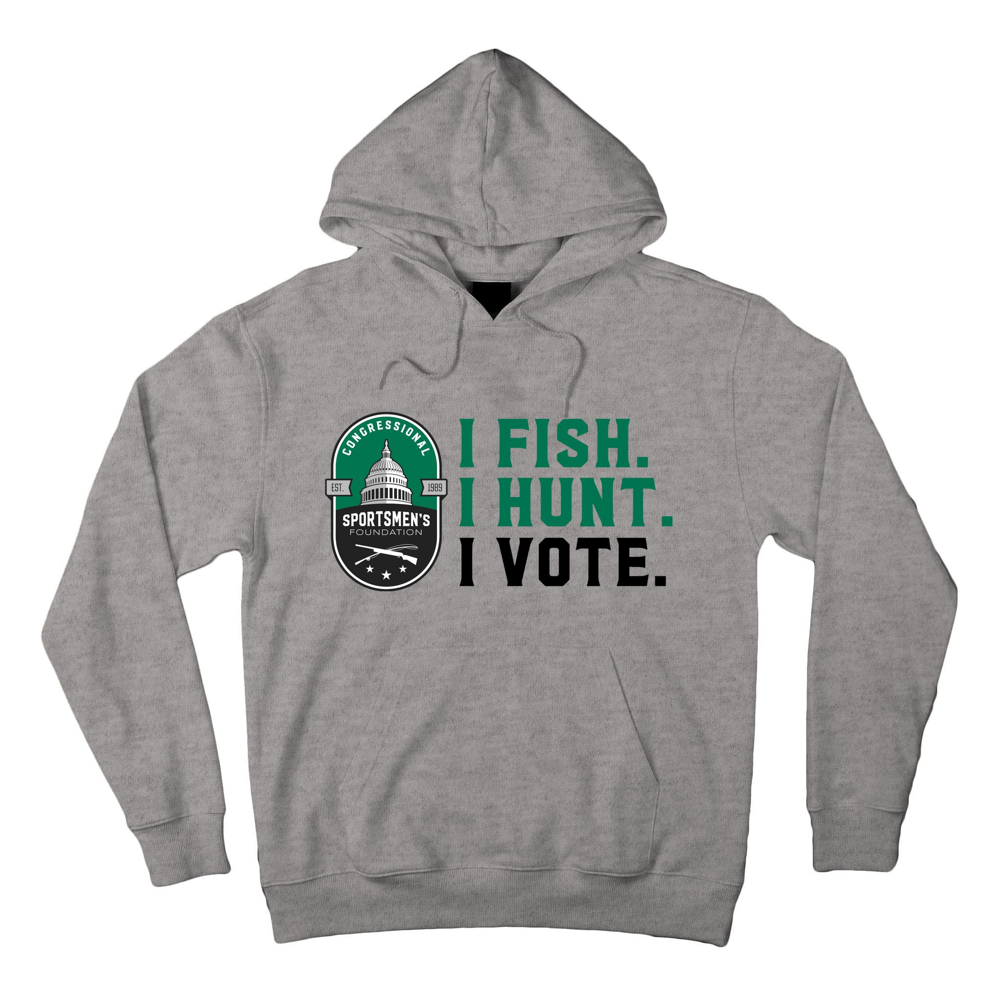 Congressional SportsmenS Foundation I Fish I Hunt I Vote Tall Hoodie