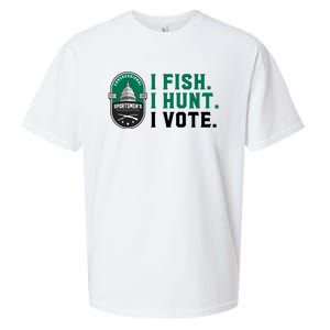 Congressional SportsmenS Foundation I Fish I Hunt I Vote Sueded Cloud Jersey T-Shirt