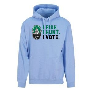 Congressional SportsmenS Foundation I Fish I Hunt I Vote Unisex Surf Hoodie