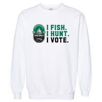 Congressional SportsmenS Foundation I Fish I Hunt I Vote Garment-Dyed Sweatshirt