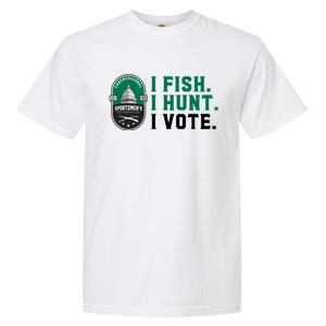 Congressional SportsmenS Foundation I Fish I Hunt I Vote Garment-Dyed Heavyweight T-Shirt