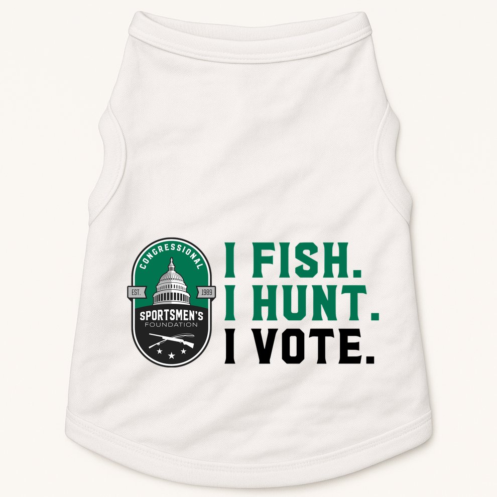 Congressional SportsmenS Foundation I Fish I Hunt I Vote Doggie Tank