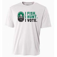 Congressional SportsmenS Foundation I Fish I Hunt I Vote Cooling Performance Crew T-Shirt