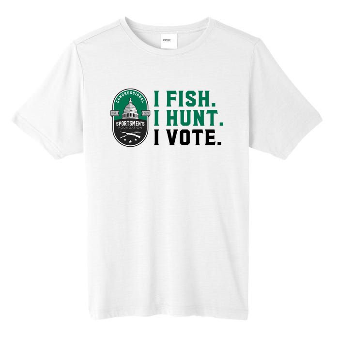 Congressional SportsmenS Foundation I Fish I Hunt I Vote Tall Fusion ChromaSoft Performance T-Shirt