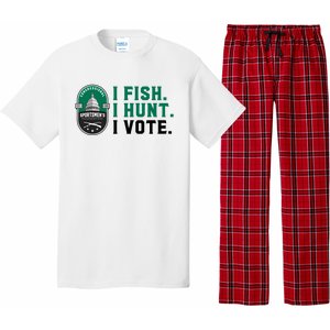 Congressional SportsmenS Foundation I Fish I Hunt I Vote Pajama Set