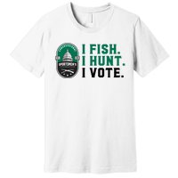 Congressional SportsmenS Foundation I Fish I Hunt I Vote Premium T-Shirt