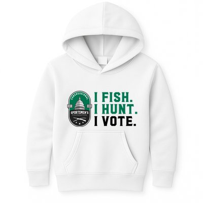 Congressional SportsmenS Foundation I Fish I Hunt I Vote Kids Hoodie
