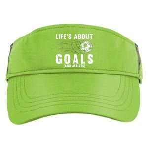 Cool Soccer For Soccer Lovers Player Football Goal Adult Drive Performance Visor