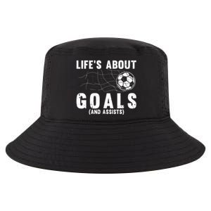 Cool Soccer For Soccer Lovers Player Football Goal Cool Comfort Performance Bucket Hat