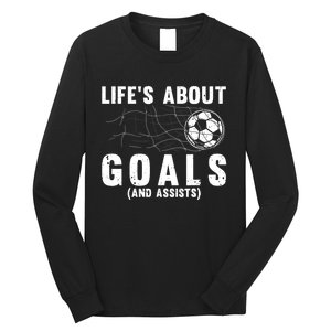 Cool Soccer For Soccer Lovers Player Football Goal Long Sleeve Shirt