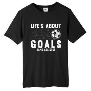 Cool Soccer For Soccer Lovers Player Football Goal Tall Fusion ChromaSoft Performance T-Shirt