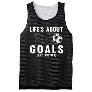 Cool Soccer For Soccer Lovers Player Football Goal Mesh Reversible Basketball Jersey Tank