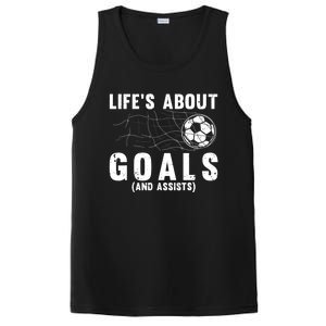 Cool Soccer For Soccer Lovers Player Football Goal PosiCharge Competitor Tank