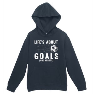 Cool Soccer For Soccer Lovers Player Football Goal Urban Pullover Hoodie