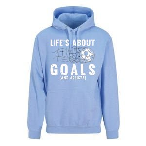 Cool Soccer For Soccer Lovers Player Football Goal Unisex Surf Hoodie