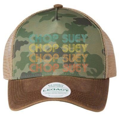 Chop Suey Favorite Food Word Design Asian Cuisine Legacy Tie Dye Trucker Hat