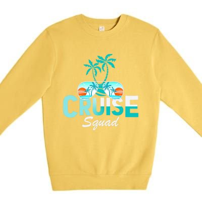 Cruise Squad Family Matching Cruise Trip Vacation Designs Tank Top Premium Crewneck Sweatshirt