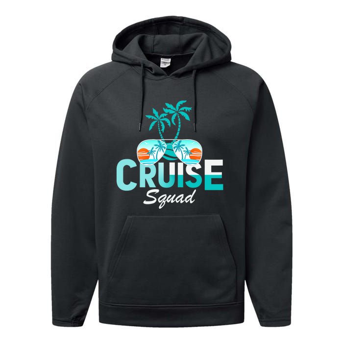 Cruise Squad Family Matching Cruise Trip Vacation Designs Tank Top Performance Fleece Hoodie