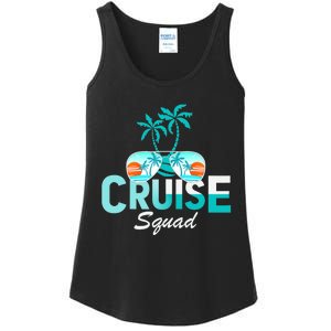 Cruise Squad Family Matching Cruise Trip Vacation Designs Tank Top Ladies Essential Tank