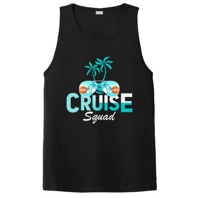 Cruise Squad Family Matching Cruise Trip Vacation Designs Tank Top PosiCharge Competitor Tank