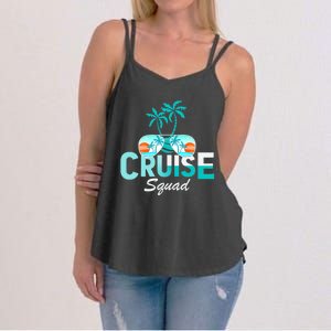 Cruise Squad Family Matching Cruise Trip Vacation Designs Tank Top Women's Strappy Tank