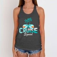 Cruise Squad Family Matching Cruise Trip Vacation Designs Tank Top Women's Knotted Racerback Tank