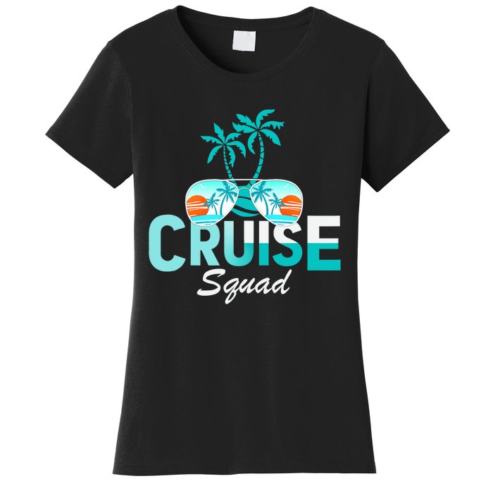 Cruise Squad Family Matching Cruise Trip Vacation Designs Tank Top Women's T-Shirt