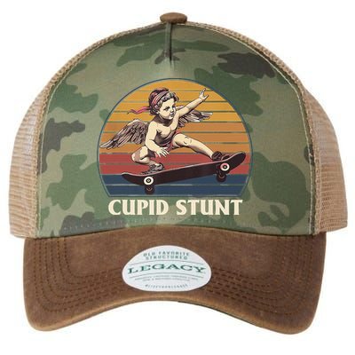 Cupid Stunt Funny Sarcastic Offensive Humor Embarrassing Legacy Tie Dye Trucker Hat