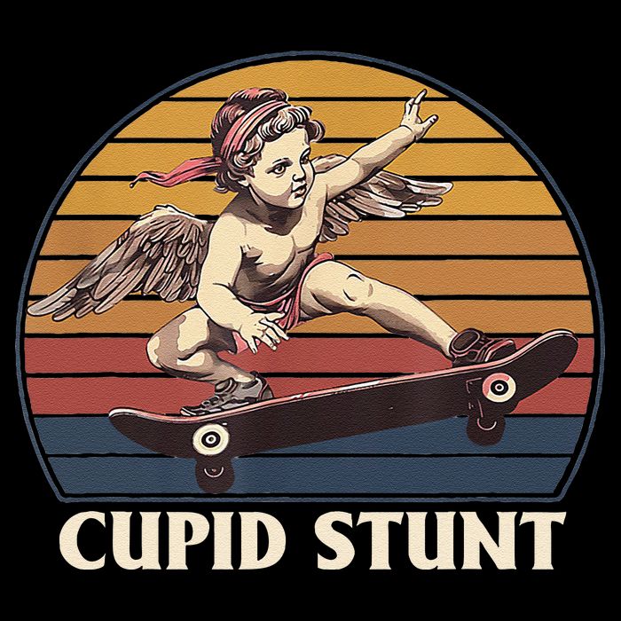 Cupid Stunt Funny Sarcastic Offensive Humor Embarrassing City Backpack