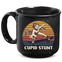 Cupid Stunt Funny Sarcastic Offensive Humor Embarrassing 15oz Campfire Ceramic Mug