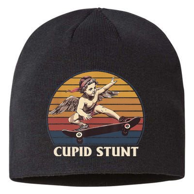 Cupid Stunt Funny Sarcastic Offensive Humor Embarrassing Sustainable Beanie